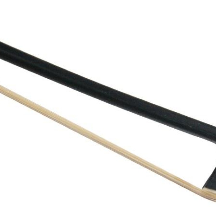 Kinglos KNG XS-92VN 4/4 Karbon Fiber Keman Yayı - Siyah (Profesyonel) | Dayanıklı Karbon Fiber Gövde, Mükemmel Denge ve Esneklik, Doğal At Kuyruğu Kılı